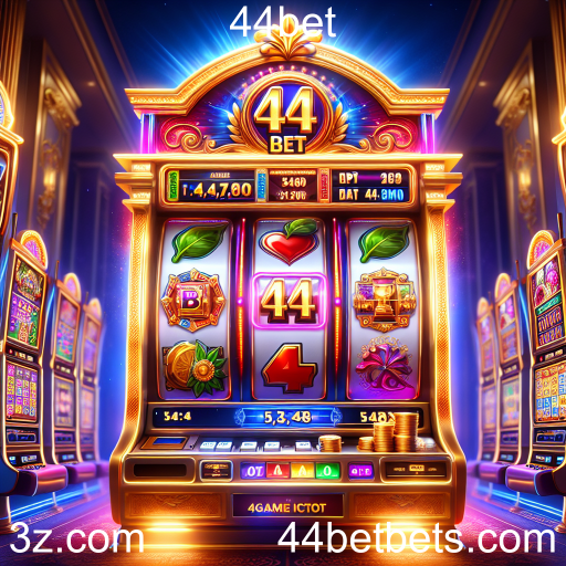 Explore o Mundo das Máquinas Slots no 44bet